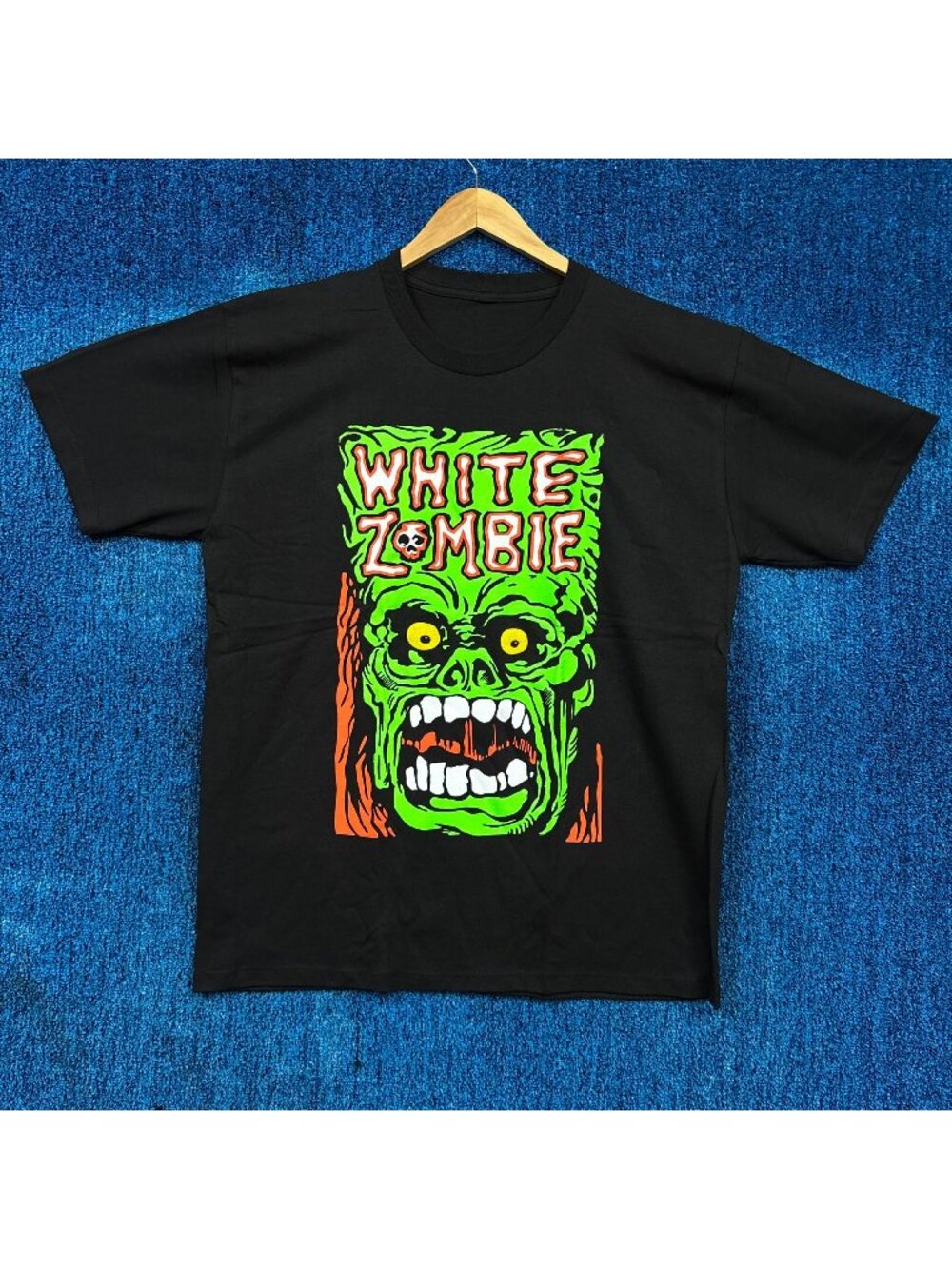 White Zombie Frankenstein Heavy Metal Band T-Shirt Size Large